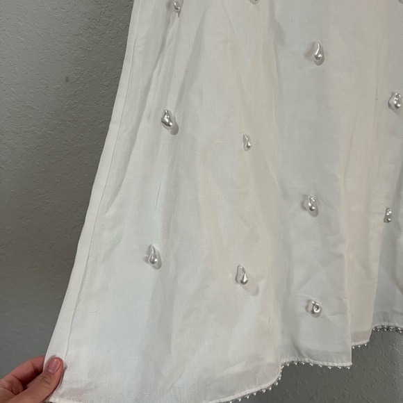 Eddy Mattie Dress in Pearly White - Picture 9 of 10